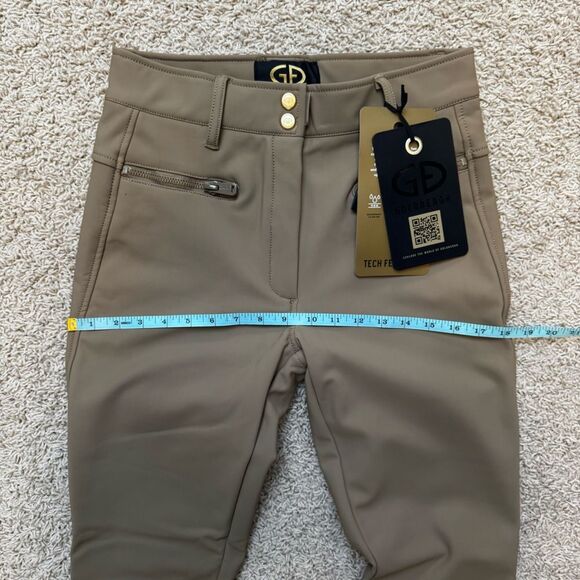 Goldbergh Paris Ski Pants Stirrup NWT Marmottes Tan US 8 Waterproof - Picture 9 of 11